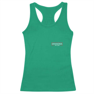 Grandma Est 2026 Racerback Tank Top First Mothers Day Grandparents Baby Announcement TS10 Irish Green Print Your Wear