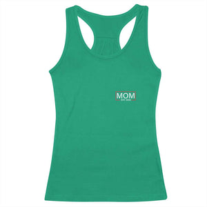 Mom Est 2026 Racerback Tank Top New Mama Pregnancy Reveal TS10 Irish Green Print Your Wear