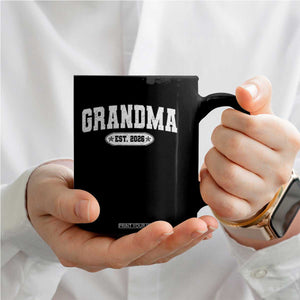Grandma Est 2026 Coffee Mug Promoted To Grandparents Mothers Day TS10 Print Your Wear