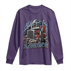 Truck Driver Long Sleeve Shirt Funny Trucker Husband Big Rig Semi Trailer Truckin