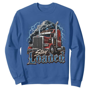 Truck Driver Sweatshirt Funny Trucker Husband Big Rig Semi Trailer Truckin