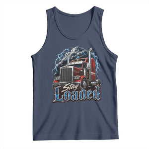 Truck Driver Tank Top Funny Trucker Husband Big Rig Semi Trailer Truckin