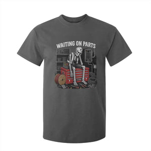 Electrician Skeleton T Shirt For Kid Waiting On Parts Funny Graphic