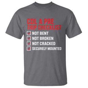 CDL A Pre Trip Checklist Trucker T Shirt Driver Safety Inspection Graphic