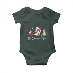 Funny Oh Christmas Tree Cakes Baby Onesie TS10 Print Your Wear