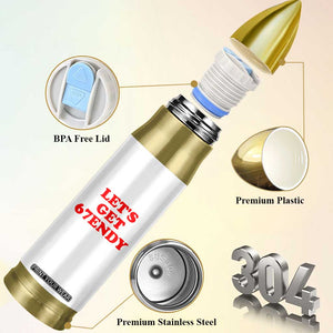 Let's Get Sendy 67 Bullet Tumbler Funny 6 7 Six Seven 6 7endy Meme TS10 Print Your Wear