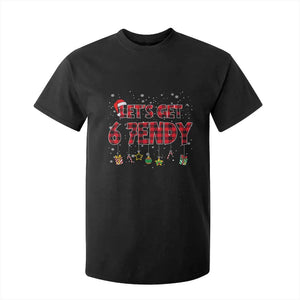 Six Seven Christmas T Shirt For Kid Let's get Sendy 7endy Funny 67 6 7 Meme Gen Alpha Slang TS10 Black Print Your Wear
