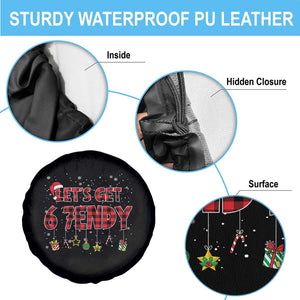 Six Seven Christmas Spare Tire Cover Let's get Sendy 7endy Funny 67 6 7 Meme Gen Alpha Slang TS10 Print Your Wear