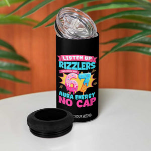 Listen Up Rizzlers This Sigma Has 67 Aura Energy Six Seven 4 in 1 Can Cooler Tumbler Baseball Drip Number 67 TS10 Print Your Wear