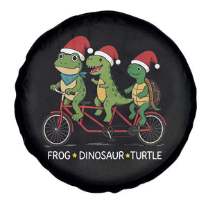 Subtle FDT Christmas Spare Tire Cover Frog Dinosaur Turtle Political Satire TS10 Print Your Wear