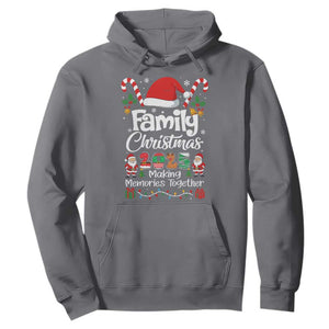 Family Christmas 2025 Hoodie Matching Xmas Squad Santa TS10 Charcoal Print Your Wear