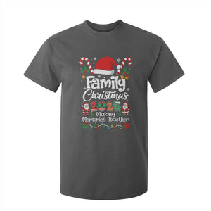 Family Christmas 2025 T Shirt For Kid Matching Xmas Squad Santa TS10 Dark Heather Print Your Wear