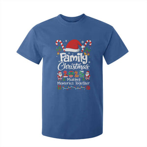 Family Christmas 2025 T Shirt For Kid Matching Xmas Squad Santa TS10 Royal Blue Print Your Wear