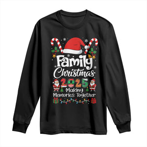 Family Christmas 2025 Long Sleeve Shirt Matching Xmas Squad Santa TS10 Black Print Your Wear