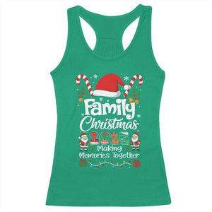 Family Christmas 2025 Racerback Tank Top Matching Xmas Squad Santa TS10 Irish Green Print Your Wear
