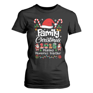 Family Christmas 2025 T Shirt For Women Matching Xmas Squad Santa TS10 Black Print Your Wear