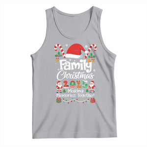 Family Christmas 2025 Tank Top Matching Xmas Squad Santa TS10 Athletic Heather Print Your Wear