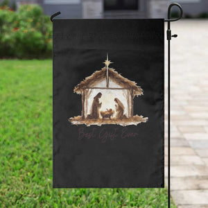 Nativity Scene Garden Flag Christian Christmas Jesus Best Gift Ever TS10 Print Your Wear