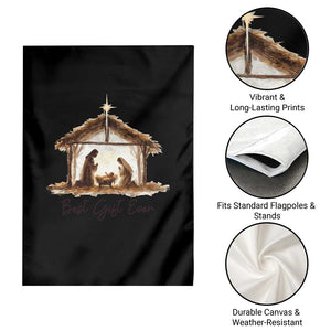 Nativity Scene Garden Flag Christian Christmas Jesus Best Gift Ever TS10 Print Your Wear
