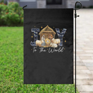 Nativity Scene Garden Flag Christian Christmas Jesus Joy To The World TS10 Print Your Wear