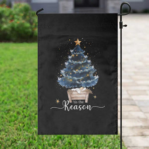 Nativity Scene Garden Flag Jesus Reason Tis The Season Christian Christmas Tree TS10 Print Your Wear