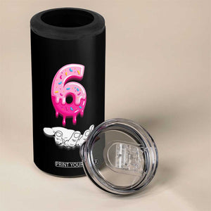 Funny 67 Six Seven Meme Couple Matching 4 in 1 Can Cooler Tumbler Number 6 Baseball Ice Cream Drip TS10 Print Your Wear