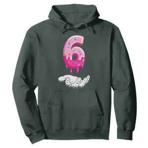 Funny 67 Six Seven Meme Couple Matching Hoodie Number 6 Baseball Ice Cream Drip TS10 Dark Forest Green Print Your Wear