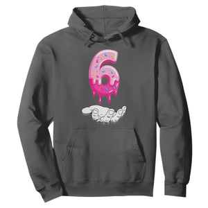 Funny 67 Six Seven Meme Couple Matching Hoodie Number 6 Baseball Ice Cream Drip TS10 Dark Heather Print Your Wear