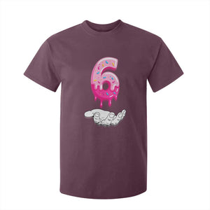 Funny 67 Six Seven Meme Couple Matching T Shirt For Kid Number 6 Baseball Ice Cream Drip TS10 Maroon Print Your Wear