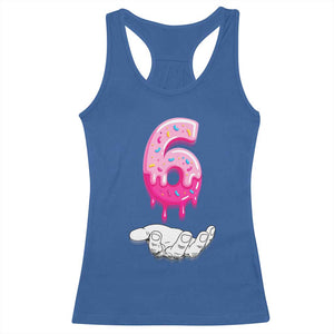 Funny 67 Six Seven Meme Couple Matching Racerback Tank Top Number 6 Baseball Ice Cream Drip TS10 Royal Blue Print Your Wear