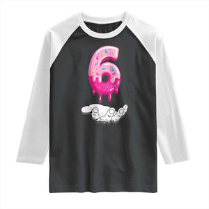 Funny 67 Six Seven Meme Couple Matching Raglan Shirt Number 6 Baseball Ice Cream Drip TS10 Black White Print Your Wear