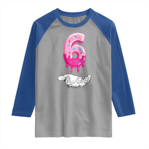Funny 67 Six Seven Meme Couple Matching Raglan Shirt Number 6 Baseball Ice Cream Drip TS10 Sport Gray Royal Print Your Wear