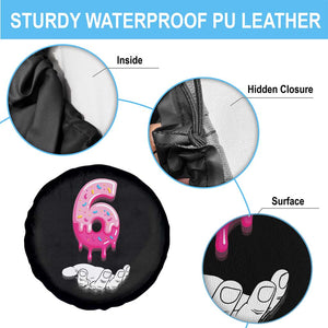 Funny 67 Six Seven Meme Couple Matching Spare Tire Cover Number 6 Baseball Ice Cream Drip TS10 Print Your Wear