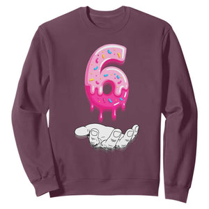 Funny 67 Six Seven Meme Couple Matching Sweatshirt Number 6 Baseball Ice Cream Drip TS10 Maroon Print Your Wear