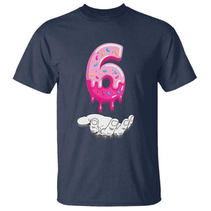 Funny 67 Six Seven Meme Couple Matching T Shirt Number 6 Baseball Ice Cream Drip TS10 Navy Print Your Wear