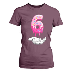 Funny 67 Six Seven Meme Couple Matching T Shirt For Women Number 6 Baseball Ice Cream Drip TS10 Maroon Print Your Wear
