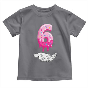 Funny 67 Six Seven Meme Couple Matching Toddler T Shirt Number 6 Baseball Ice Cream Drip TS10 Charcoal Print Your Wear