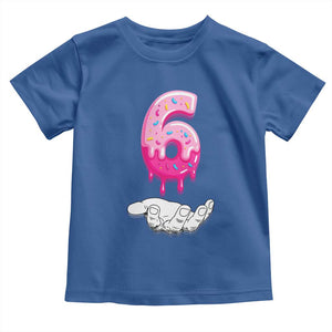 Funny 67 Six Seven Meme Couple Matching Toddler T Shirt Number 6 Baseball Ice Cream Drip TS10 Royal Blue Print Your Wear