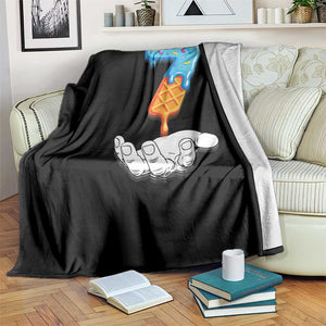 Funny 67 Six Seven Meme Couple Matching Throw Blanket Number 7 Baseball Ice Cream Drip TS10 Print Your Wear