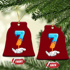 Funny 67 Six Seven Meme Couple Matching Ceramic Ornament Number 7 Baseball Ice Cream Drip TS10 Print Your Wear