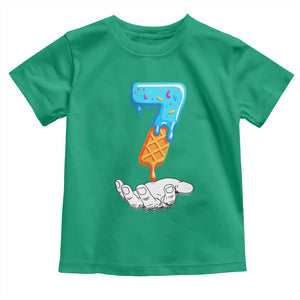 Funny 67 Six Seven Meme Couple Matching Toddler T Shirt Number 7 Baseball Ice Cream Drip TS10 Irish Green Print Your Wear