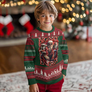 Santa Ugly Christmas Sweater Big Nick Energy Bootleg Rap Tee TS10 Christmas Print Your Wear