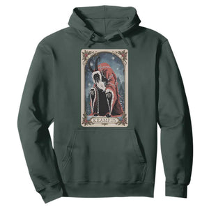 Christmas Krampus Hoodie Tarot Card Xmas Horror Ugly Sweater Evil Pajama TS10 Dark Forest Green Print Your Wear