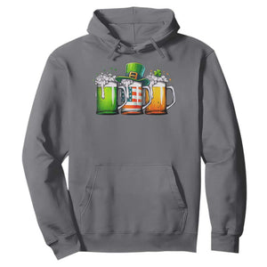 Irish Beer Hoodie Ireland St Patricks Day Drinking Party TS10 Charcoal Print Your Wear