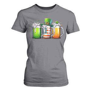 Irish Beer T Shirt For Women Ireland St Patricks Day Drinking Party TS10 Charcoal Print Your Wear