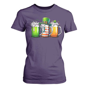 Irish Beer T Shirt For Women Ireland St Patricks Day Drinking Party TS10 Purple Print Your Wear