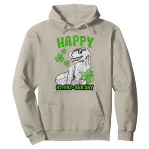 Dinosaur St Patricks Day Hoodie Irish Boy School Toddler TS10 Sand Print Your Wear