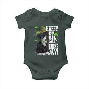 Shamrock Cat St Patricks Day Baby Onesie Kitty Mom Gift TS10 Print Your Wear