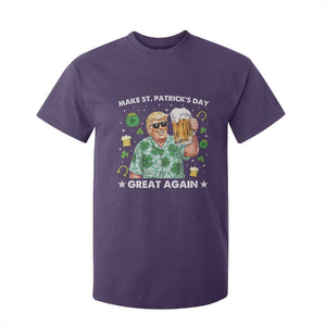 Funny Trump St Patrick's Day T Shirt For Kid Funny Beer Drinking TS10 Purple Print Your Wear