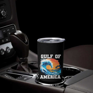 Gulf Of USA America Tumbler Cup President Trump Funny Gulf Mexico Summer Vibes TS10 Print Your Wear